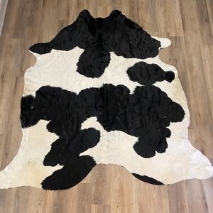 Genuine cowhide rug